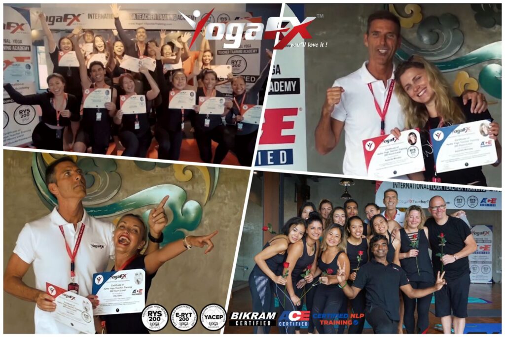 yoga alliance ryt 200 bikram certification yogafx bali graduation