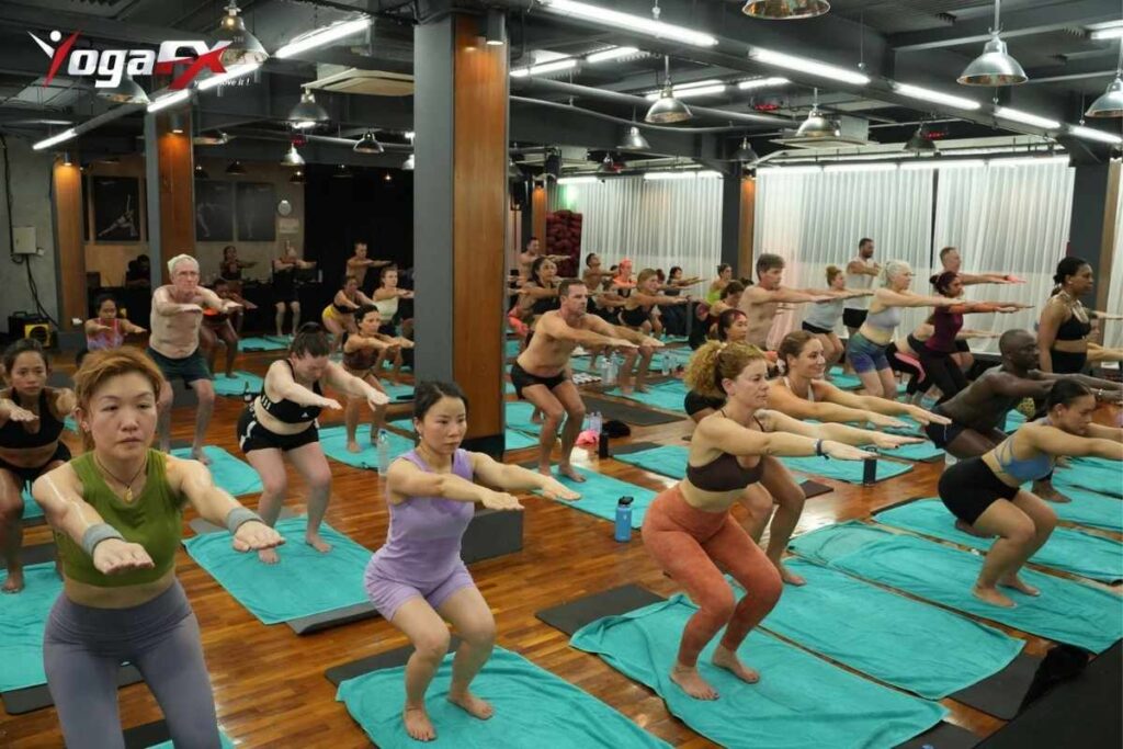 Bikram YogaFX Seminyak studio, the nearest authentic 26 and 2 practice to Uluwatu